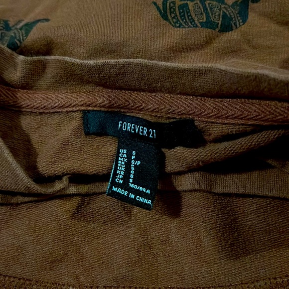 Elephant printed sweatshirt - Picture 2 of 2